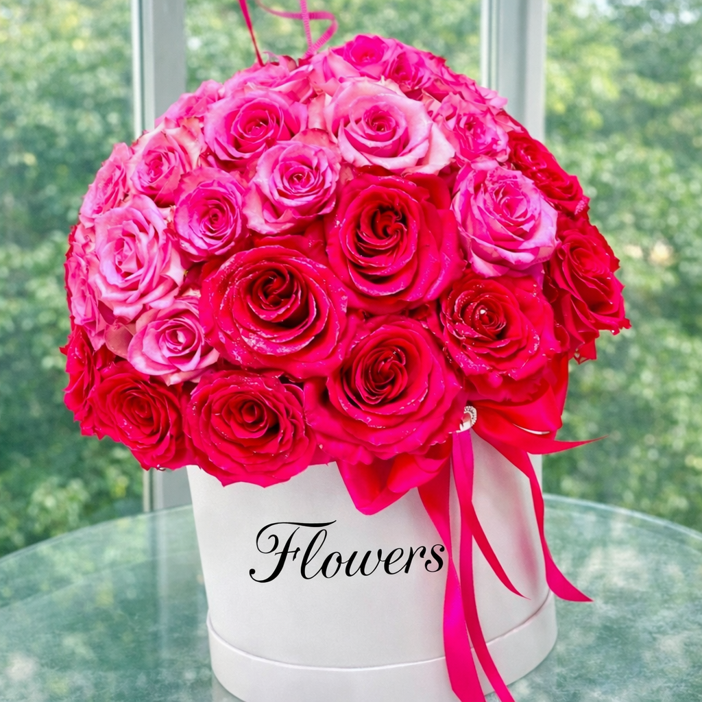 Love in Pink & Red bloom